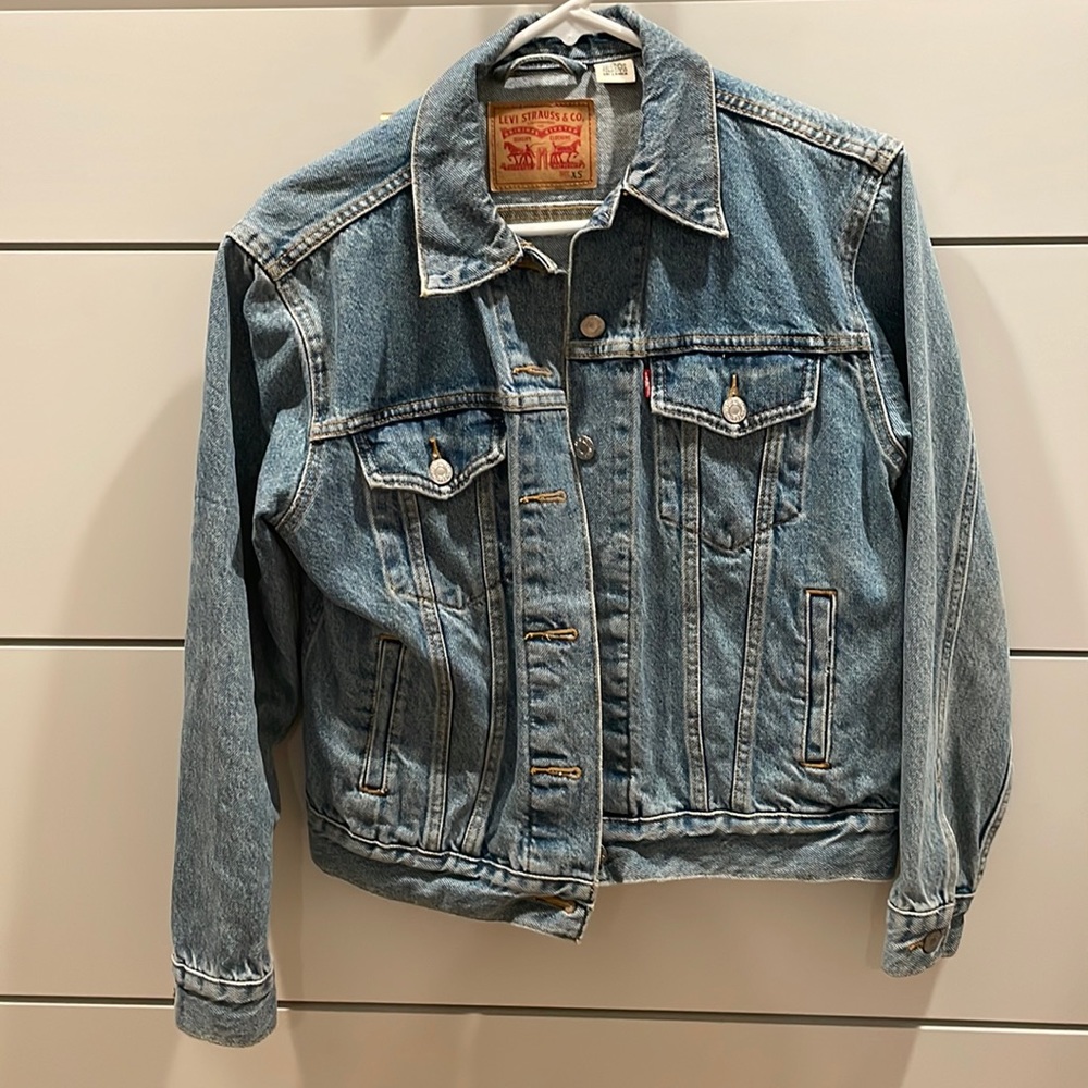 Levi’s Women's Ex-Boyfriend Cotton Denim Trucker Jacket
